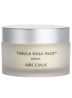 Arcona ARCONA Tabula Rasa Pads - 2% BHA AHA Liquid Exfoliant, Ingrown Hair Treatment, Acne Pads for Face. Clarifies, Exfoliates, and Soothes. Cruelty Free. Made In The USA, 45 Pre-Soaked Pads.  - Image 1