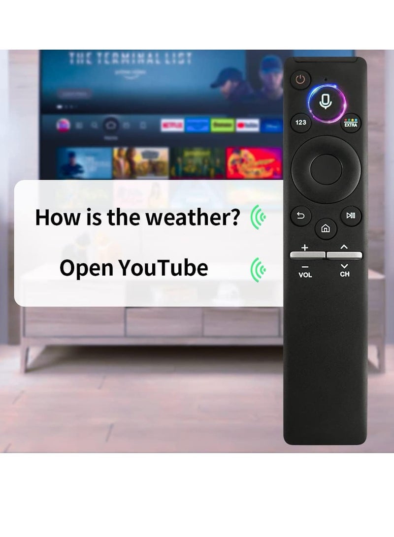 ELTRAZONE New Replacement Voice Remote Control BN59-1266A for Samsung Smart TV with Voice Function for All Samsung TVs (BN59-1266A) with battery - Image 3