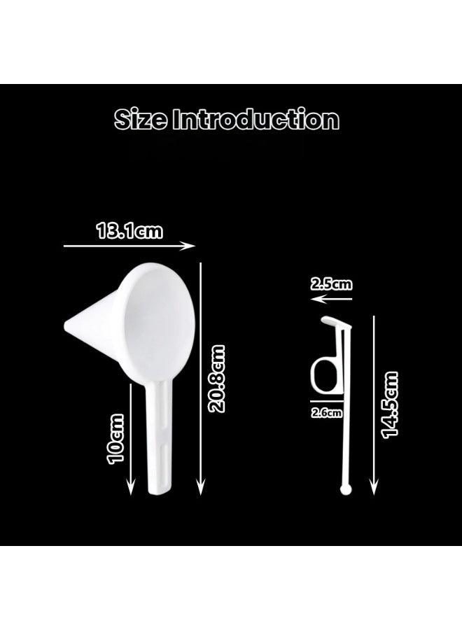 3 قطعة المحمولة كريم الجرعات قمع مجموعة مع مقبض مريح مثالية لنقل المكونات دقيقة وخالية من الفوضى في الخبز ومشاريع دي - Image 5