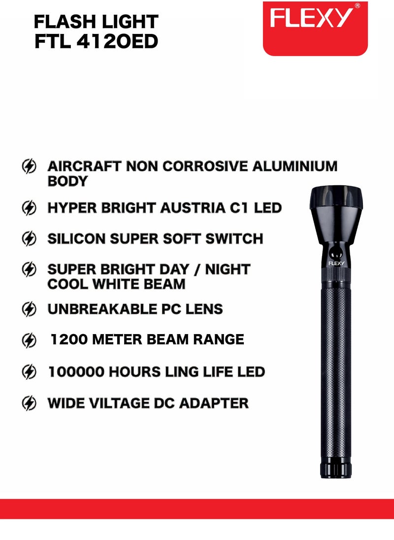 Flexy - Rechargeable LED Flash Light 1200 Meters Beam - Image 1