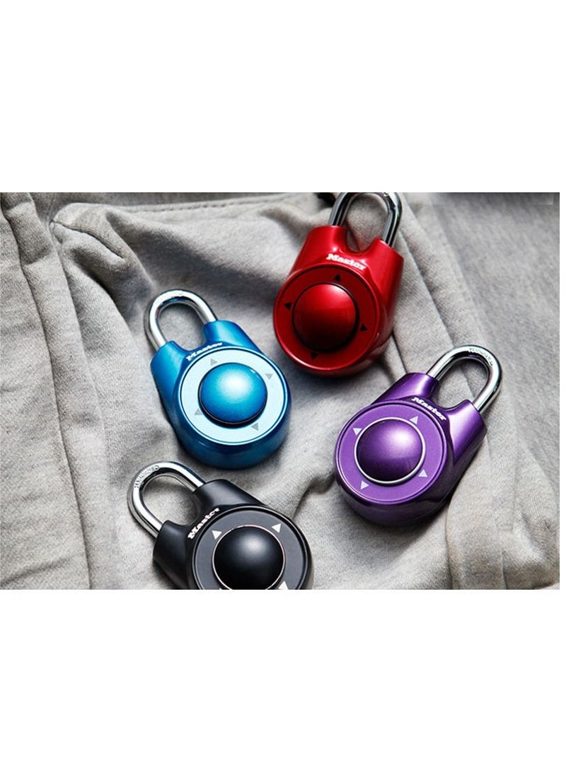 Master - Master Lock Padlock Portable Gym School Fitness Club Combination Code Directional Padlock Locker Lock - Image 1