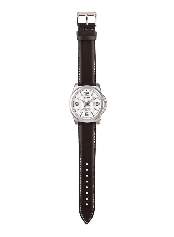 CASIO Men Leather Analog Watch MTP-1314L - Image 3