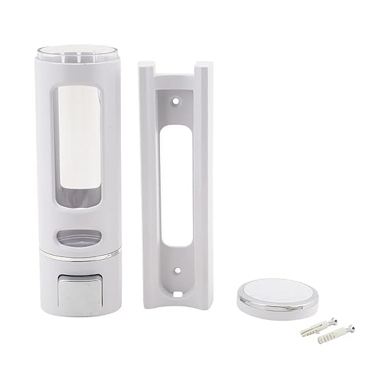 Mkail Contemporary Soap Dispenser with Easy Access Refill, Bathroom Wall Dispenser - Image 5