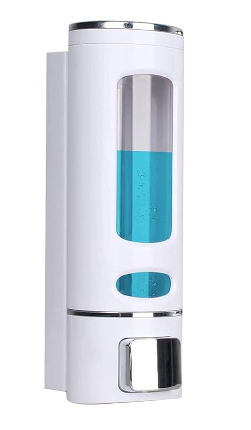 Mkail Contemporary Soap Dispenser with Easy Access Refill, Bathroom Wall Dispenser - Image 2