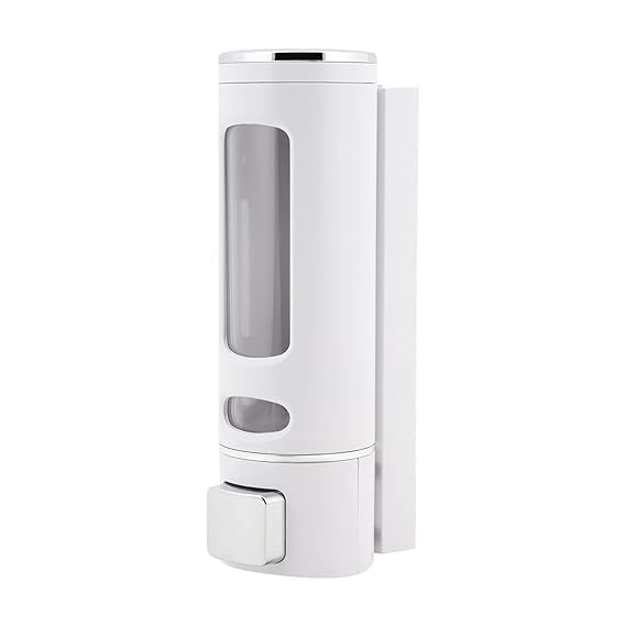 Mkail Contemporary Soap Dispenser with Easy Access Refill, Bathroom Wall Dispenser - Image 1