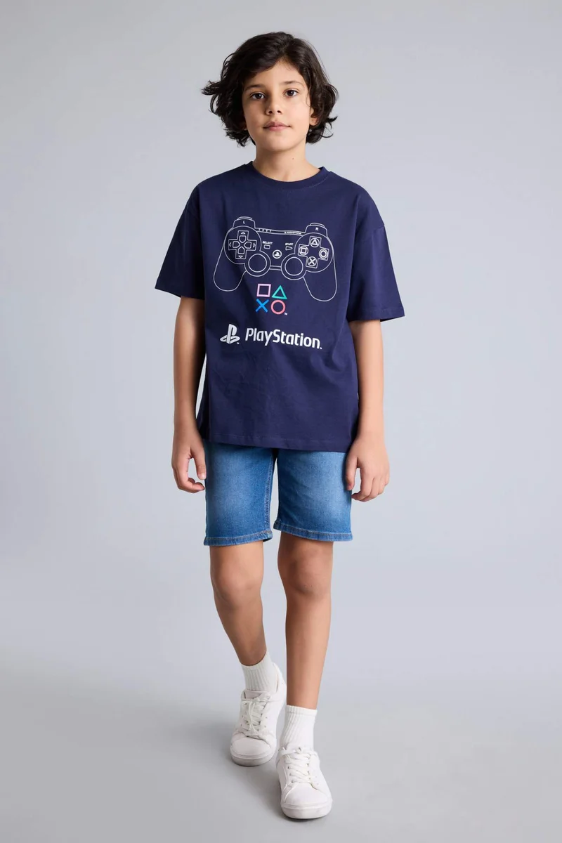DeFacto Boy PlayStation Oversize T-Shirt