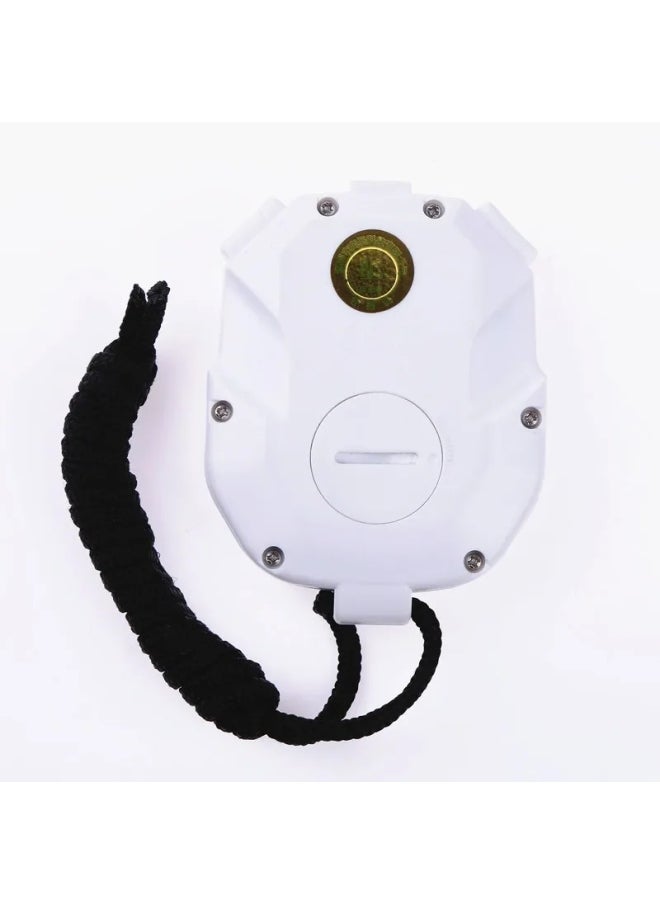YS-810 Series Bicycle Odometer Timing 10 Lanes To 100 Lanes Road Training Running Timer Cycling Speedometer-Display Accuracy:YS8120 White 120 Memory