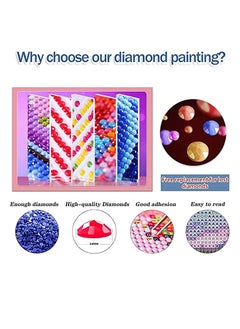 Diamond Painting Kits for Adults for Beginners 12x16inch Beauty and The Beast DIY 5D Diamond Art Kits Full Drill Diamond Dots Paintings with Diamonds Gem Arts Crafts for Home Wall Decor Gifts