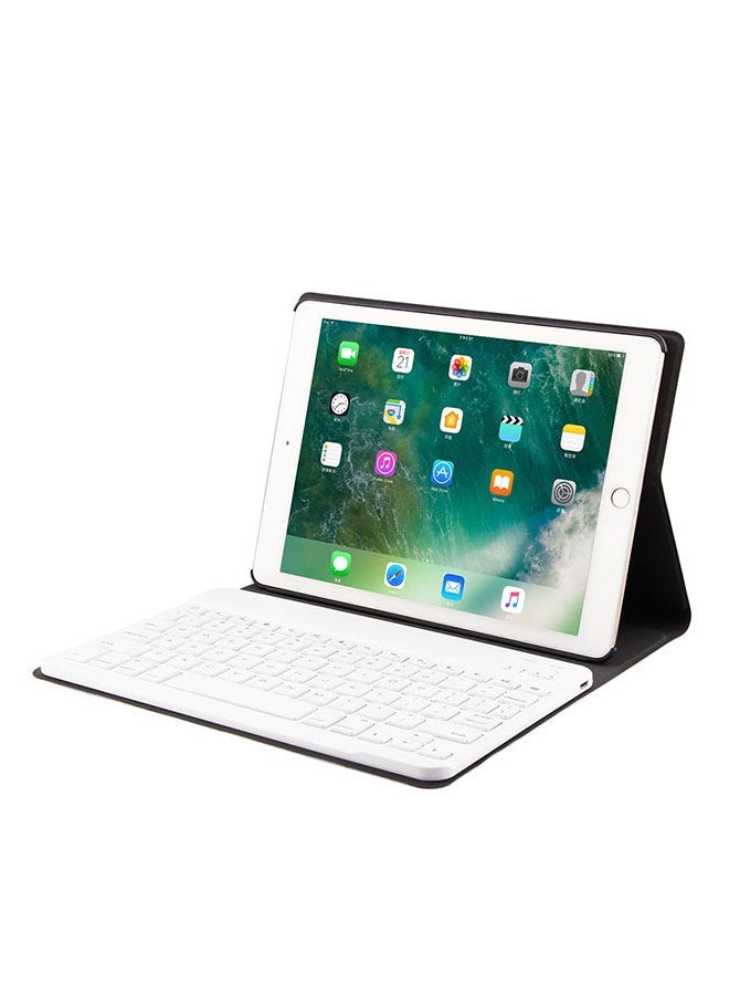 NIBEMINENT Wireless Bluetooth Keyboard Protective Case For Apple iPad 9.7 Inch Rose Gold - Image 5