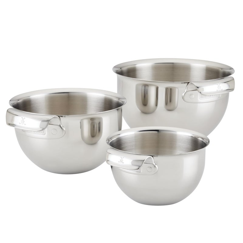 Hestan Hestan Provisions Stainless Steel Mixing Bowl Set 3Piece 