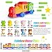 XPQKDC Toddler Learning Toys for 1 2 3 Year Old Farm Animal Train Set with Counting Sorting Matching 10 Farm Animals Finger Puppets Barns Easter Christmas Birthday Preschool Gift for Baby Boys Girls - Image 4