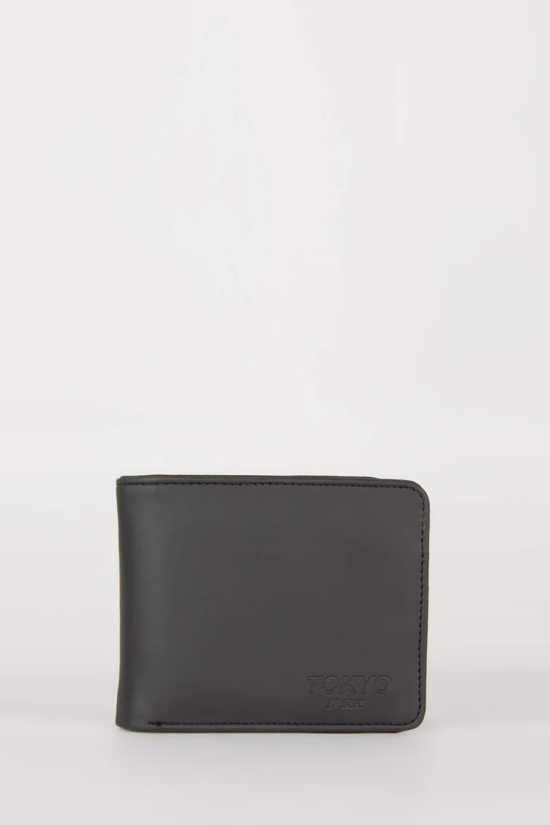 Man Faux Leather Wallets