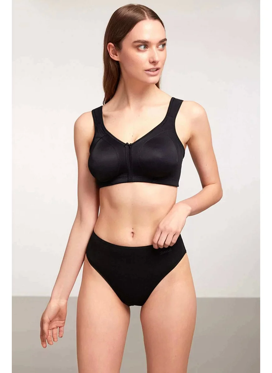 KOM Serena Seamless Minimizer Bra Black