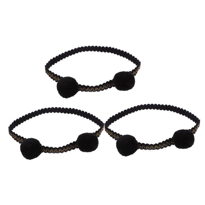 3Pcs Soft Cloth Headbands For Newborn Photography And Girls Parties Comfortable Headdress - Image 2