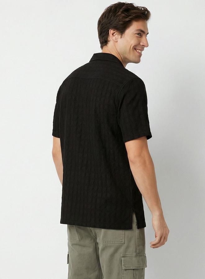 Mast & Harbour Men Self Design Casual Shirt - Image 4