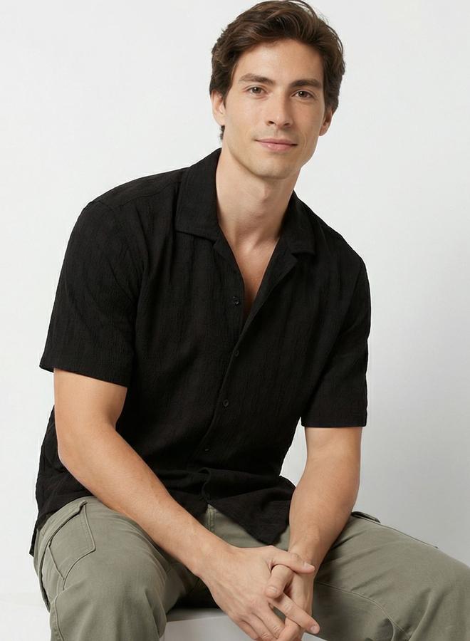 Mast & Harbour Men Self Design Casual Shirt - Image 1
