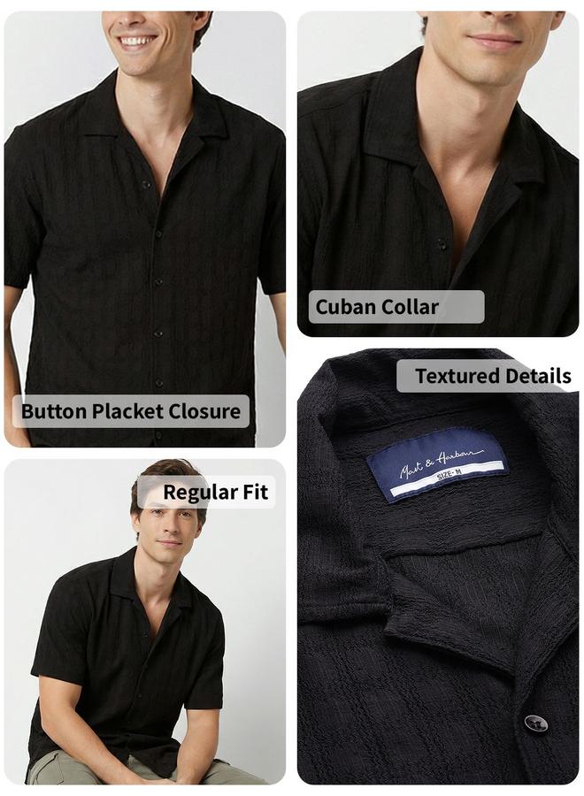 Mast & Harbour Men Self Design Casual Shirt - Image 3