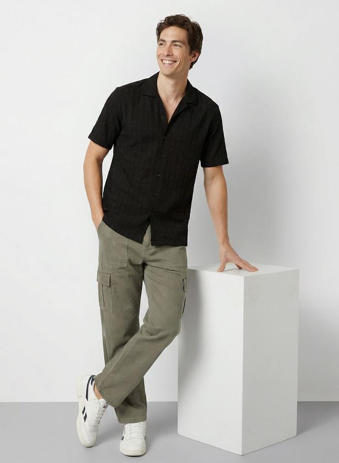 Mast & Harbour Men Self Design Casual Shirt - Image 2