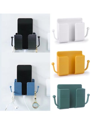 5 Pcs Wall Mount Phone Holder Phone Stand With Data Cable Receiving Hole Multi Purpose Phone Charging Dock with Adhesive Phone Holder For Shower Charging Compatible With iPhone And Android Multicolor - pzsku/ZE6C80773CD11E8D78661Z/45/_/1675617783/871ec53a-a513-4b88-8c31-2ac1c3c2de51