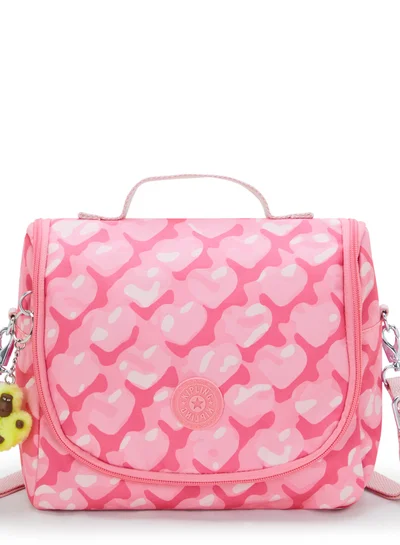 kipling Large lunchbox (with trolley sleeve) Female Adorable Hearts New Kichirou I5749-1NB