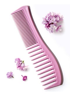 Keranique Detangling Hair Comb for Women - 2-Sided Gentle Styling Comb With Wide and Fine Teeth - Conditioning and Detangling Comb for Thin, Thick, Curly, Straight, and All Other Womens Hair Types by Keranique  - Image 1