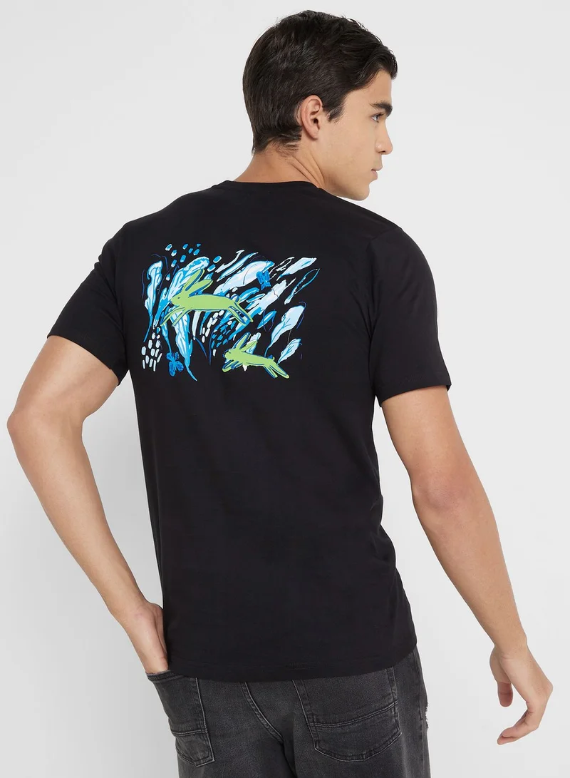Seventy Five Oversized Graphic T-Shirt