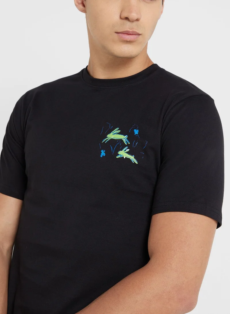 Seventy Five Oversized Graphic T-Shirt