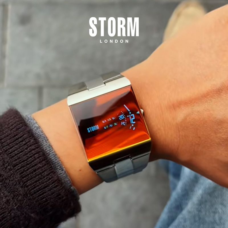 STORM British Imported NEW REMI SQ Men's Laser Mirror Rotating Dial Watch - Image 3