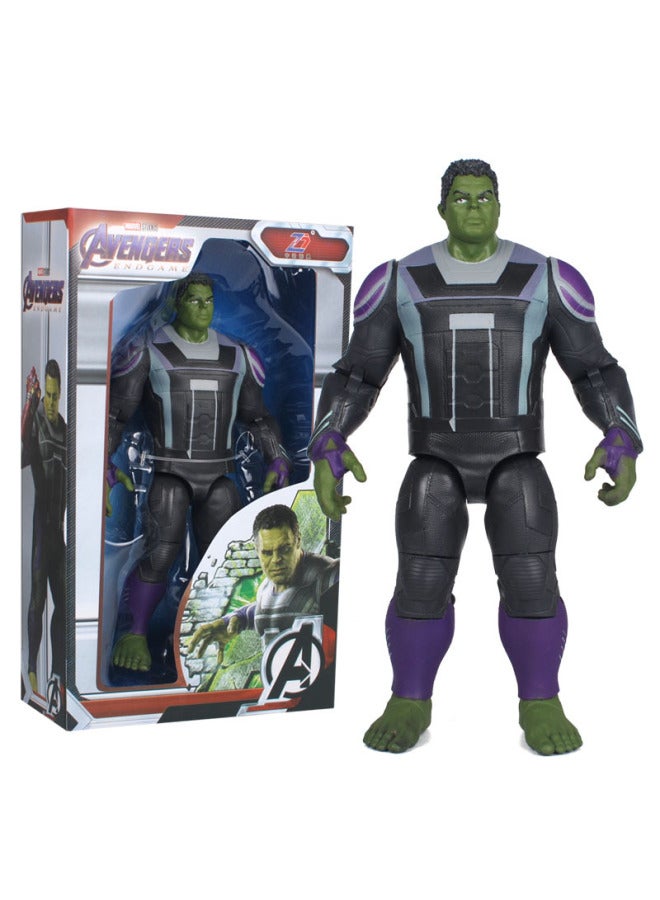 Children's Pvc Toy Model - 4/7/14 Inch Regular Version Marvel Avengers Assembled Figurine Plaything-Color:7 Inch Hulk - Image 1