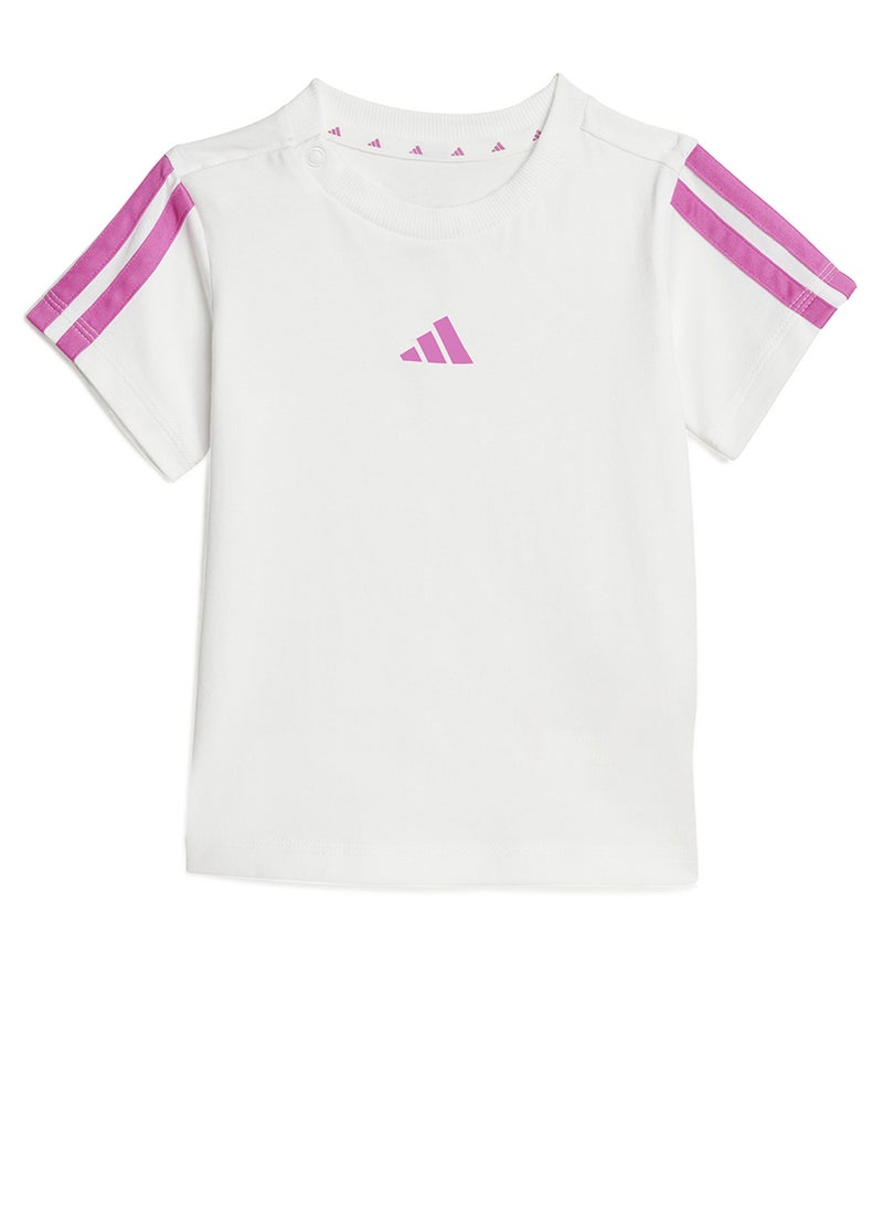 Adidas Infant 3-Stripes T-Shirt Set - Image 2