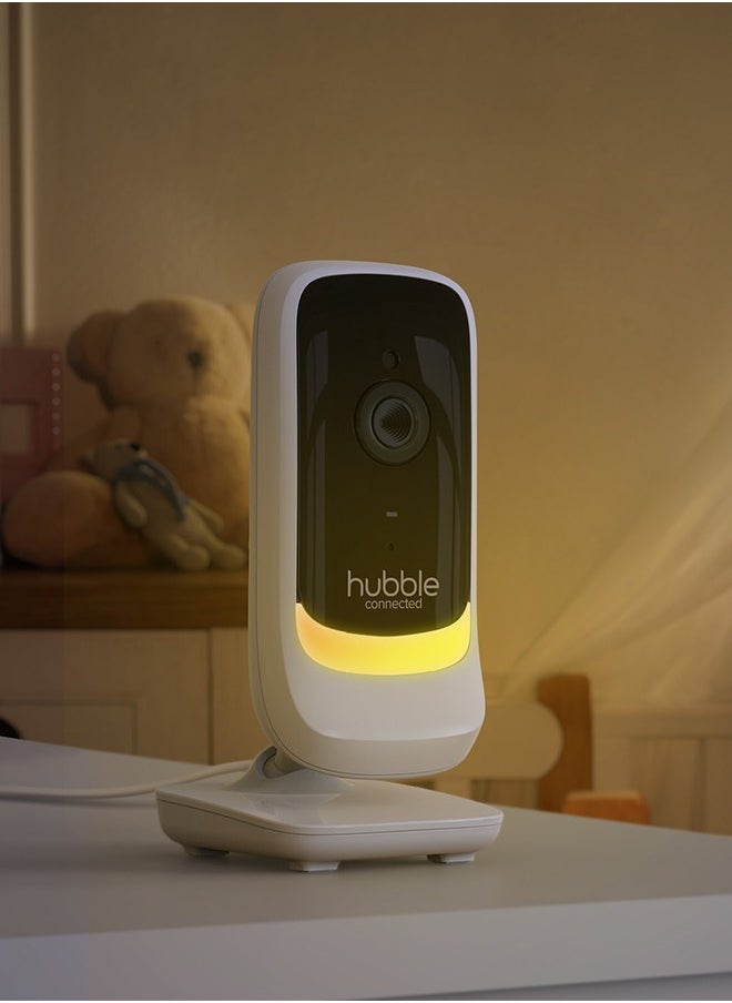 hubble connected Nursery 2.8 inch View Glow Video Baby Monitor  - Image 2