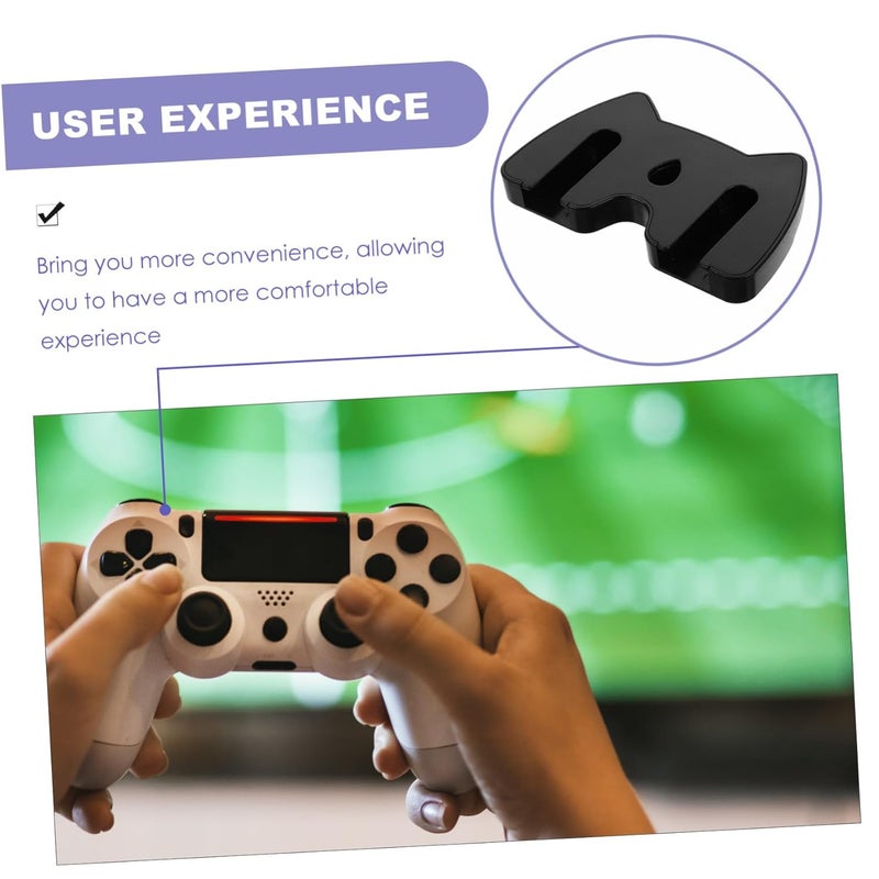 DOITOOL Controller Holder for Desk Game Controller Stand Compatible Game Rack for Organized Storage Material Black - Image 4