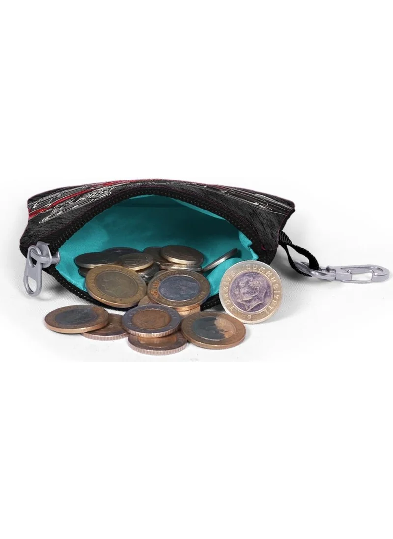 CORAL HIGH Black Trolley Coin Purse 21782