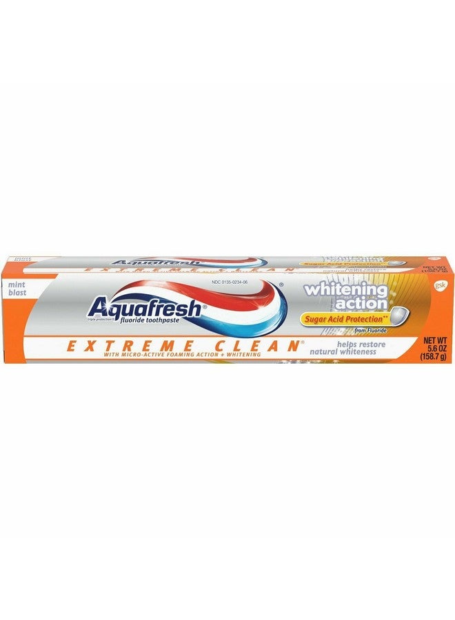 Aquafresh Extreme Clean Whitening Toothpaste5.6 Oz Pack Of 6 - Image 1