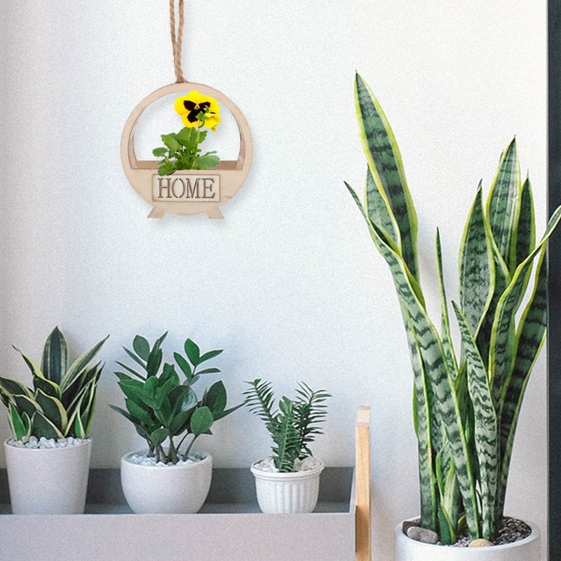 Wall Flower Holder Hanging Flowerpot Flower Container Wall Flowerpot Wall Hanging Planter - Image 4