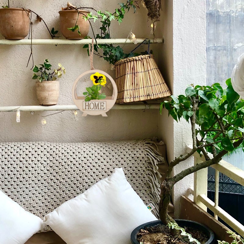 Wall Flower Holder Hanging Flowerpot Flower Container Wall Flowerpot Wall Hanging Planter - Image 3