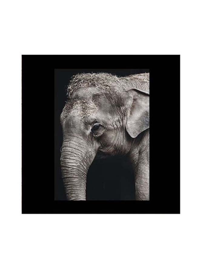 RYN Animal Themed Wall Art Grey/Black 30x30centimeter - Image 2