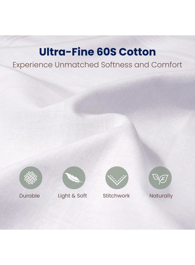 Selected Hanky Women's Cotton Handkerchiefs with Butterfly Lace at Corner, Ladies Hankies 8 Pcs - Image 4