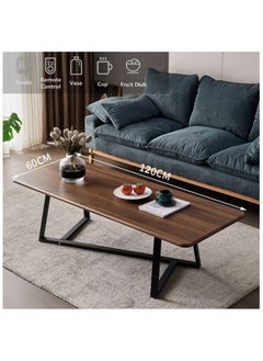 HXDream Coffee Table,Living Room Tables,120 * 60 * 45cm Sofa Table,suitable for living room, balcony, garden  - Image 2