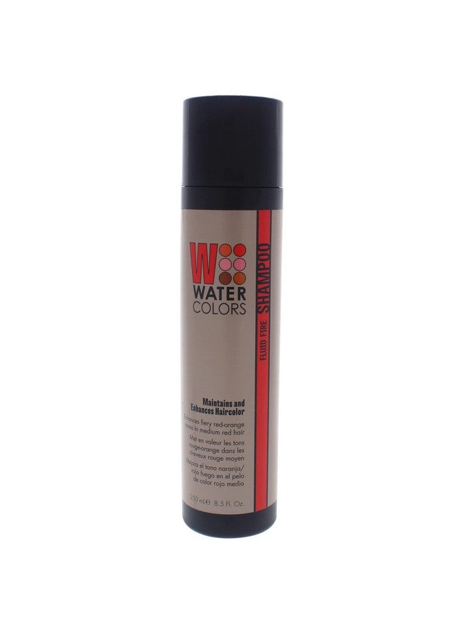 Watercolors Color Depositing Sulfatefree Shampoo Maintains & Enhances Haircolor Hair Dye Maintenance Wash (Classic Fluid Fire8.5 Oz) - Image 1