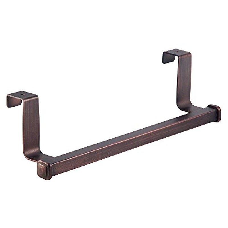 iDesign Marcel Steel OvertheCabinet Towel Bar  97 x 24 x 56 Bronze