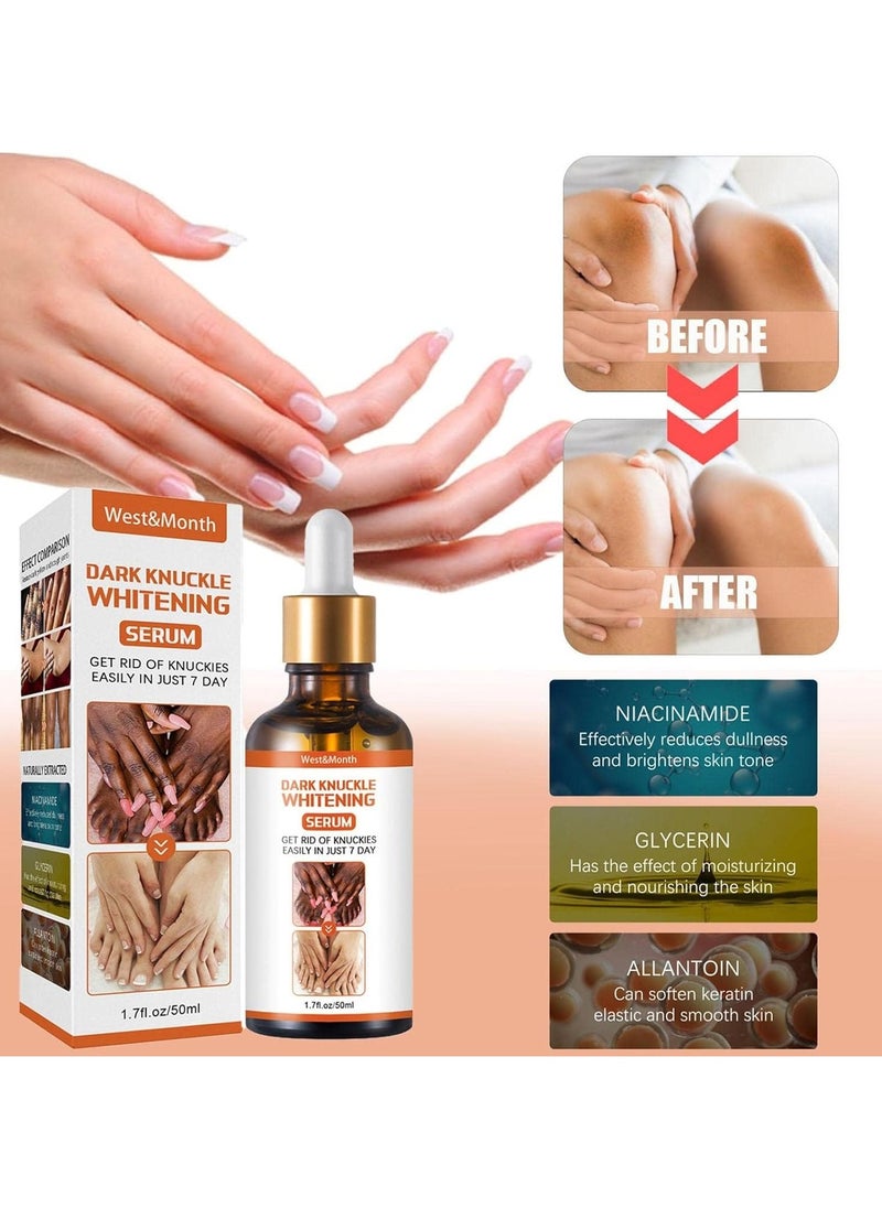 West&Month Skin Care Liquid For Blackening Joints, Brightening Skin Color of Knees and Ankles, Softening and Moisturizing Skin Essence, Hydrating and Moisturizing Melanin Essence  - Image 3
