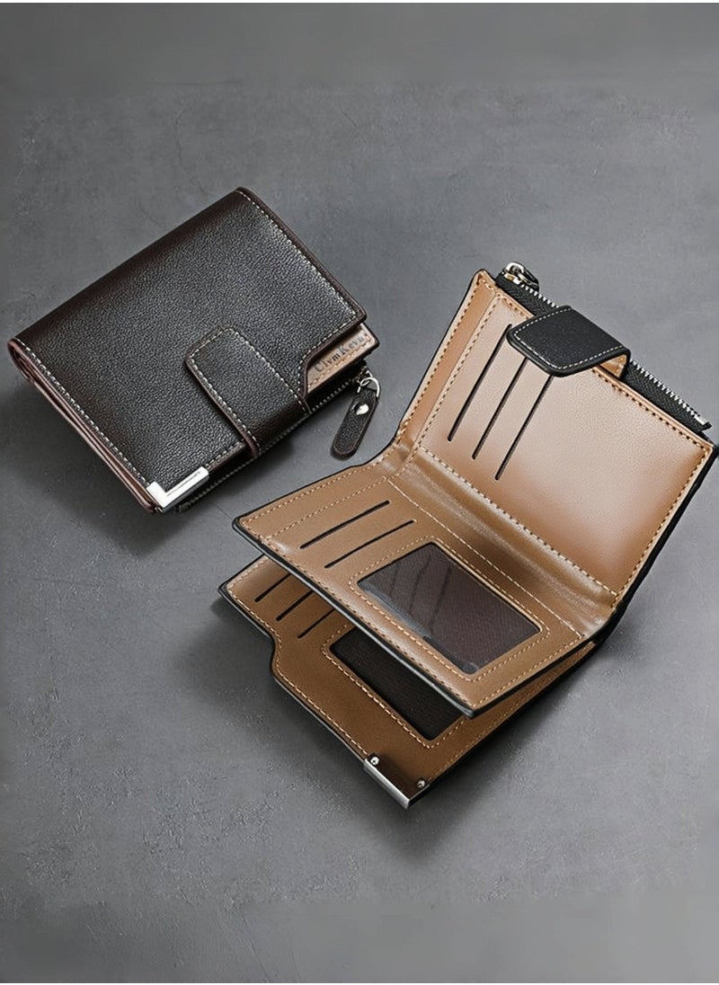 CHU DAI Premium Leather Wallet for Men – 2-layer multi-card slot design, Card & Money Holder, Durable, RFID Blocking  - Image 1