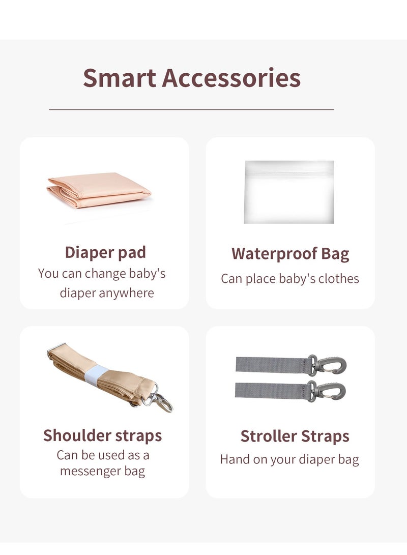 insular Fashion Diaper Tote Bag  - Image 3