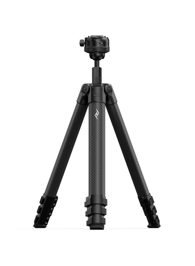 بيك ديزاين Peak Design (PT-S-BK-1) Pro Carbon Fiber Tripod with Ball Head (Black) - Image 1