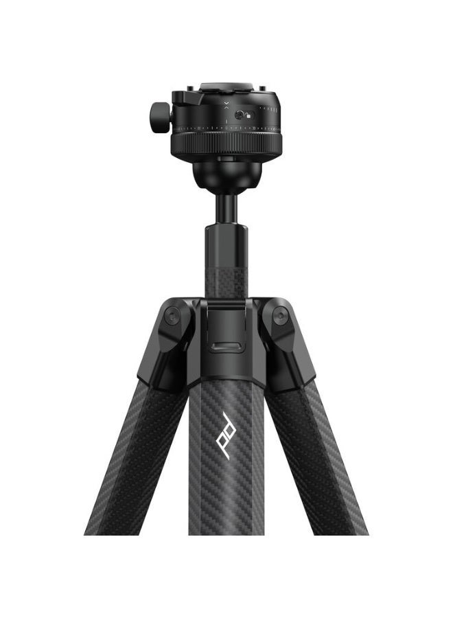 بيك ديزاين Peak Design (PT-S-BK-1) Pro Carbon Fiber Tripod with Ball Head (Black) - Image 4