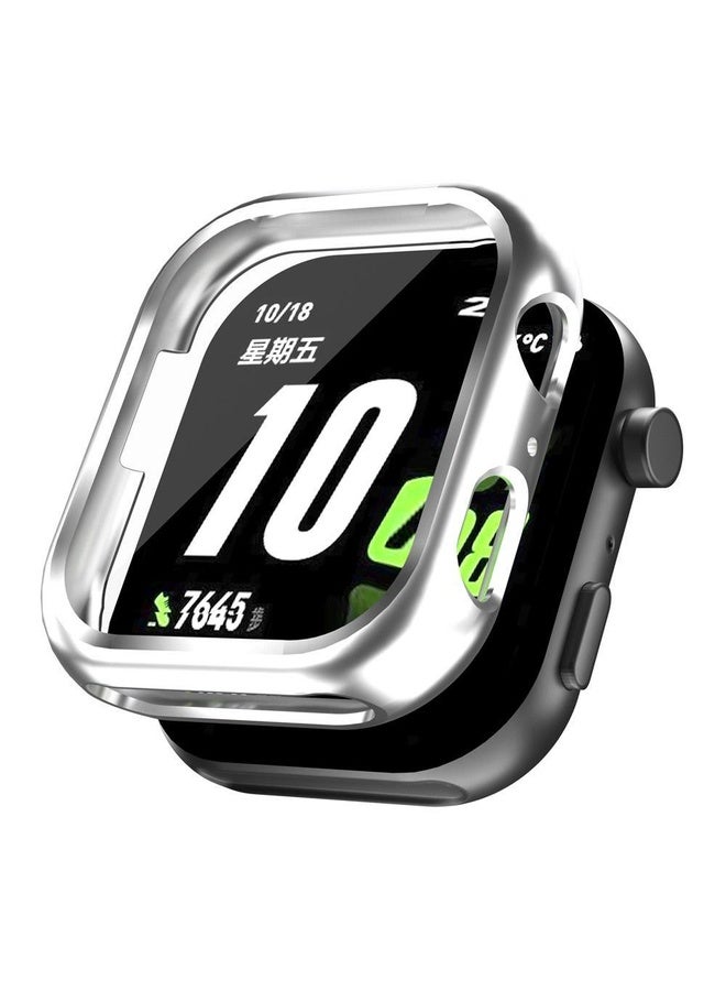 BURAQ For Honor ROSSINI 2i Electroplated TPU Full Coverage Watch Protective Case(Silver) - Image 1