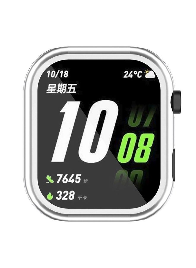 BURAQ For Honor ROSSINI 2i Electroplated TPU Full Coverage Watch Protective Case(Silver) - Image 4