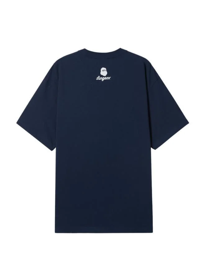FINGERCROXX  Silicon Badge T-shirt for Men | Best Price UAE
