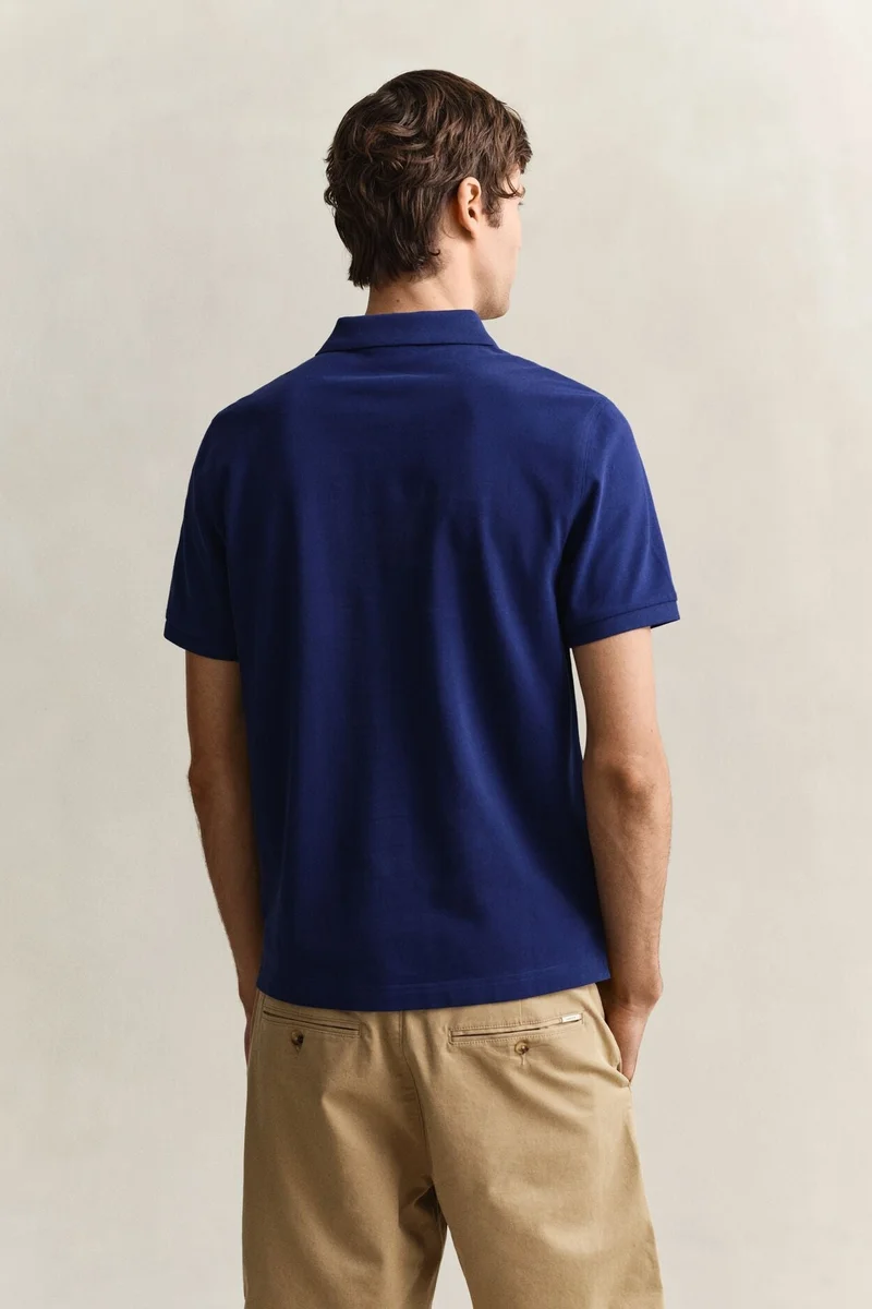GANT  Regular Shield Short SleevePique Polo for Men | Best Price UAE